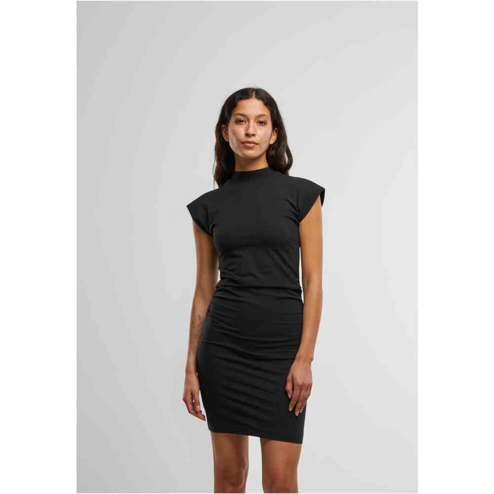 Urban Classics - Short Cotton Jersey Short dress - Black